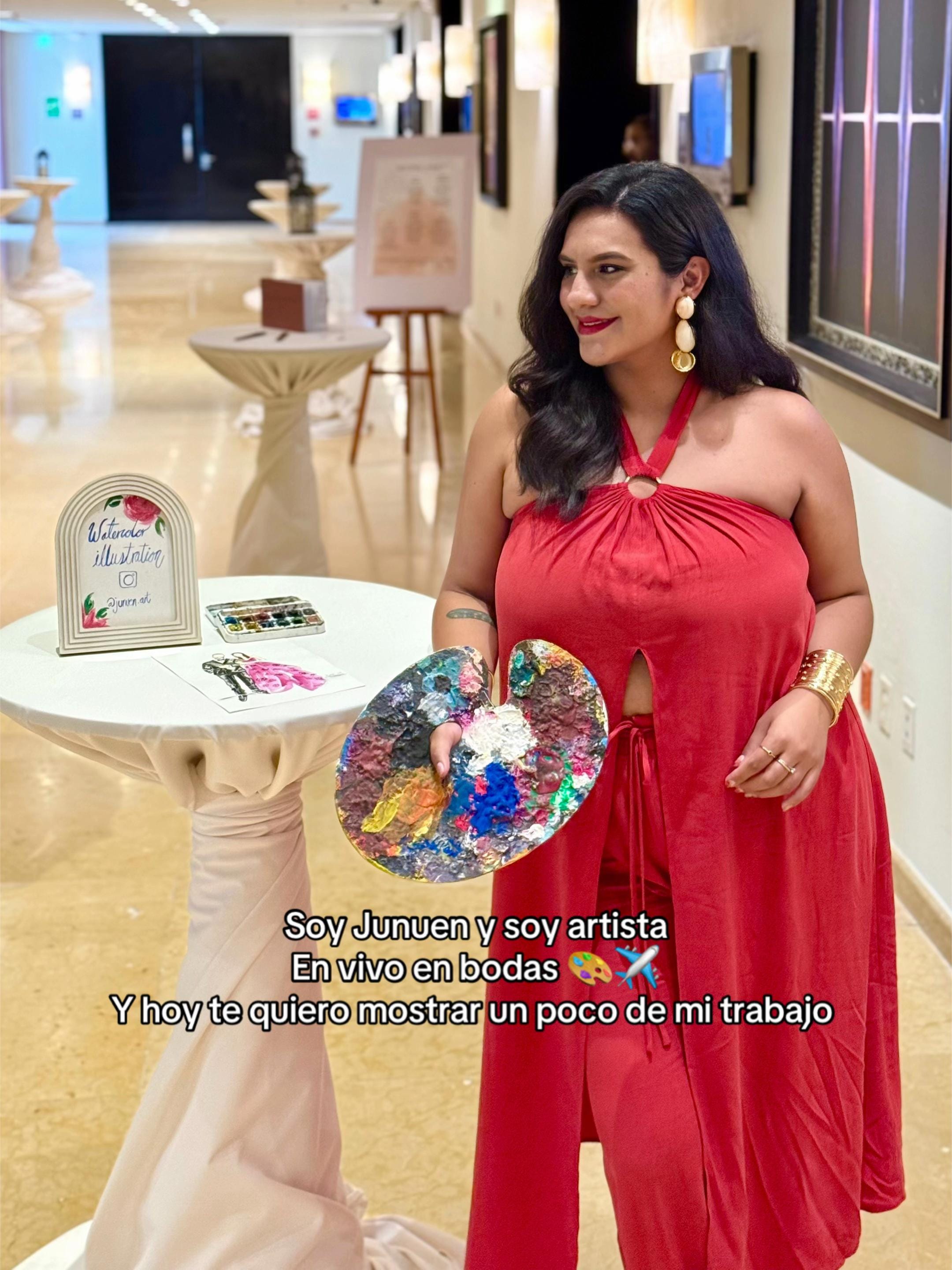 Post 7 by Junuen Art 🎨 Live Painting on TikTok (video)
