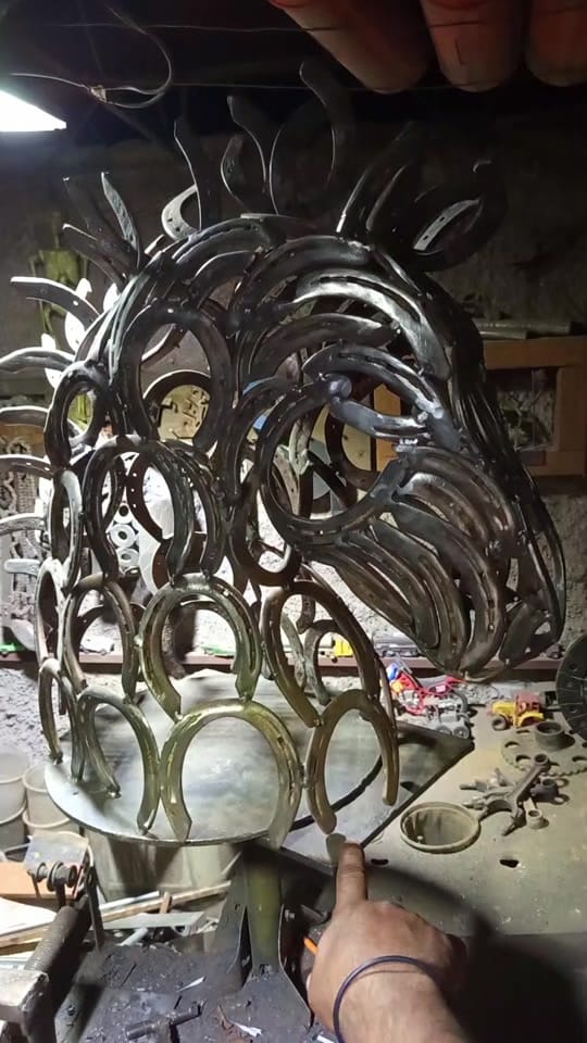 Post 3 by Nashmetal art reciclado on TikTok (video)