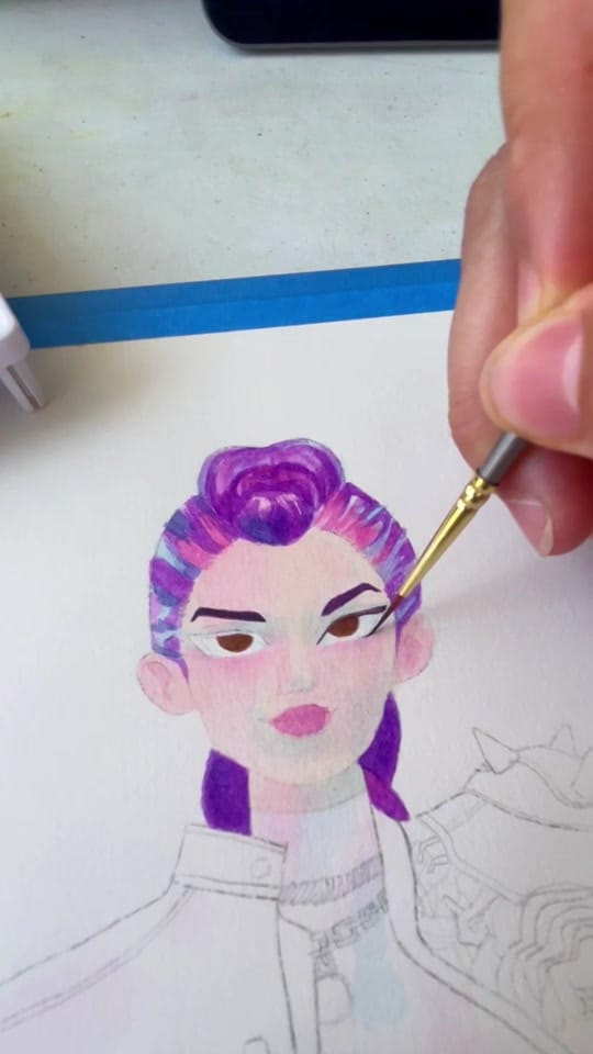 Post 1 by IlustrandoconTatito on TikTok (video)