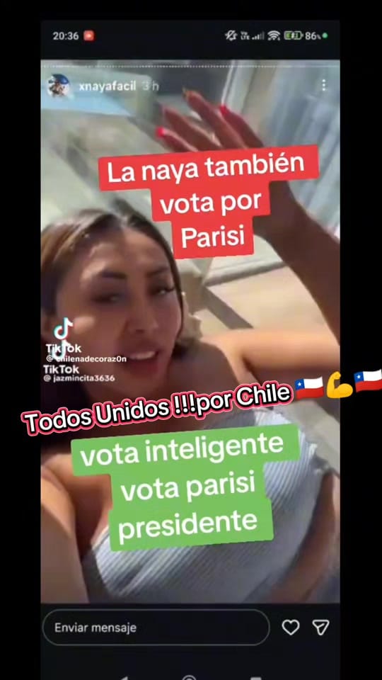 Post 2 by El Soldado de Parisi 🇨🇱💥 on TikTok (video)