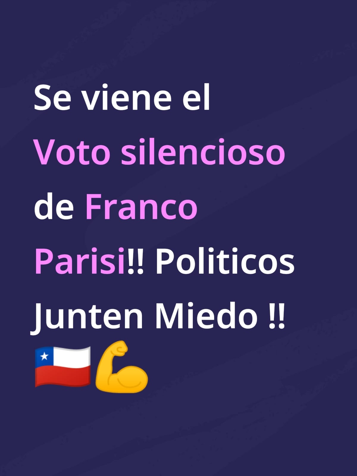 Post 6 by El Soldado de Parisi 🇨🇱💥 on TikTok (video)
