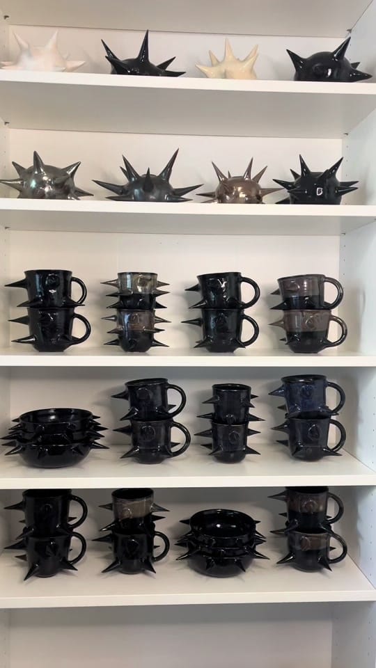 Post 8 by studio pyromane ✺ ceramics on TikTok (video)