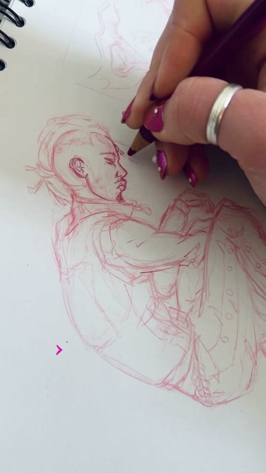 Post 10 by 𝚂𝟺𝙻𝙾MZ › TATTOO apprentice on TikTok (video)
