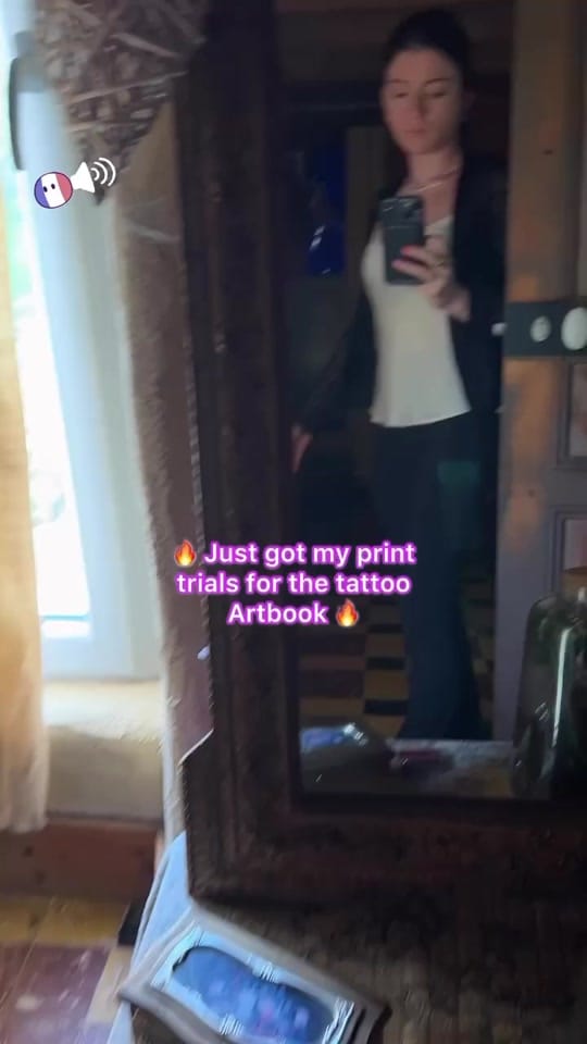 Post 3 by 𝚂𝟺𝙻𝙾MZ › TATTOO apprentice on TikTok (video)