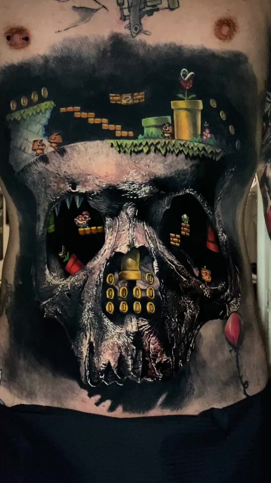 Post 1 by Audeladureeltattoobysandry on TikTok (video)