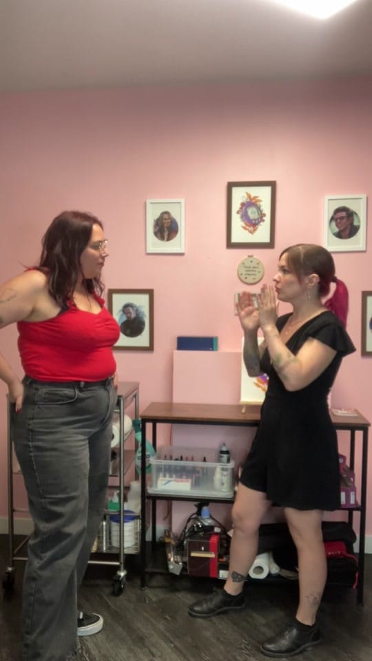 Post 1 by Dr Chloé Arros | Tattoo Artist on TikTok (video)