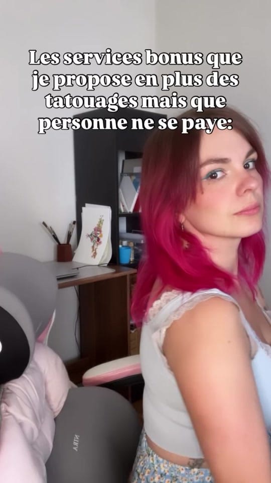 Post 10 by Dr Chloé Arros | Tattoo Artist on TikTok (video)