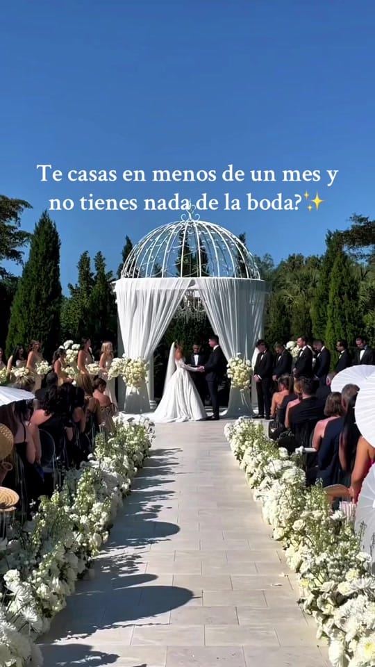 Post 7 by Éclat Weddings MX on TikTok (video)