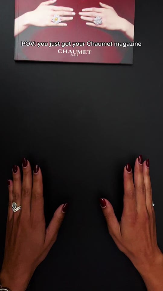 Post 6 by Chaumet on TikTok (video)