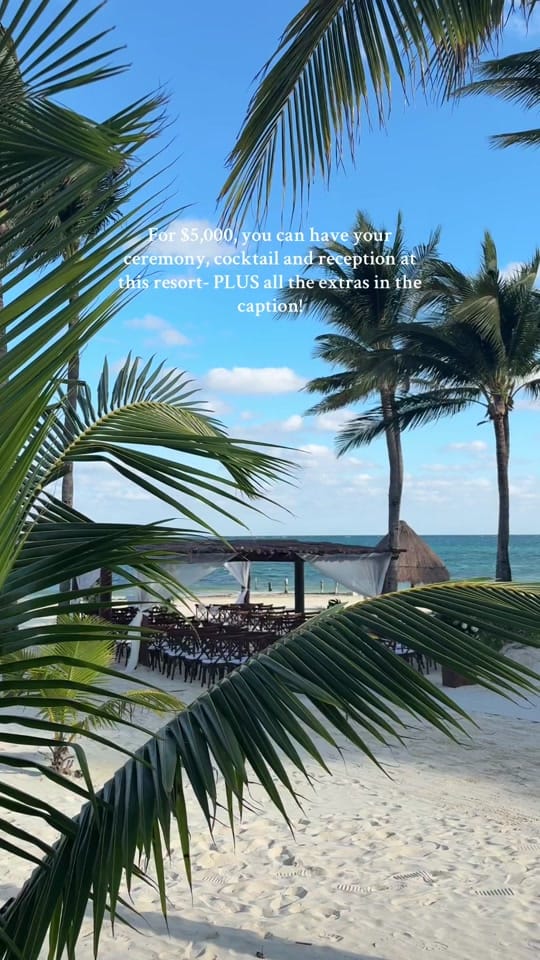 Post 9 by Destination Weddings Liz Moore on TikTok (video)