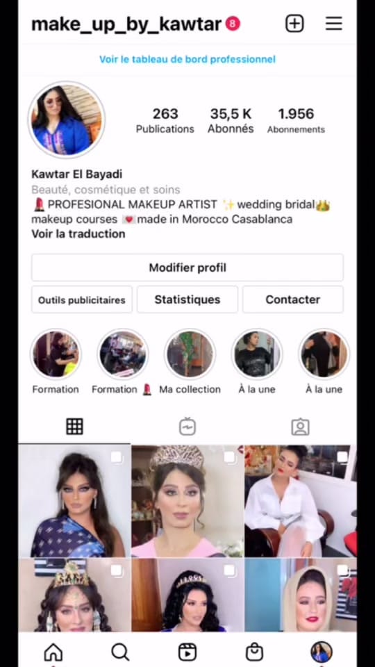 Post 4 by Kawtar on TikTok (video)