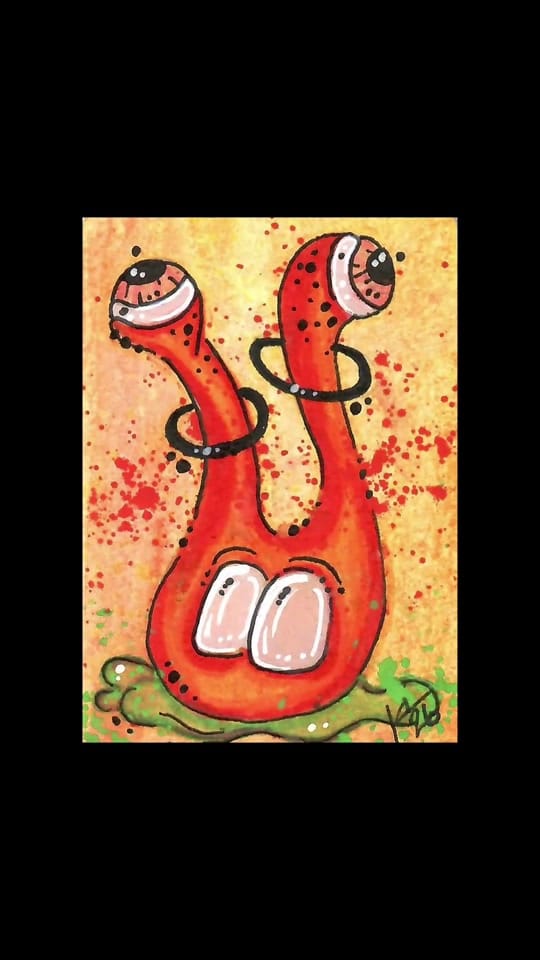 Post 4 by WeeDot Art on TikTok (video)