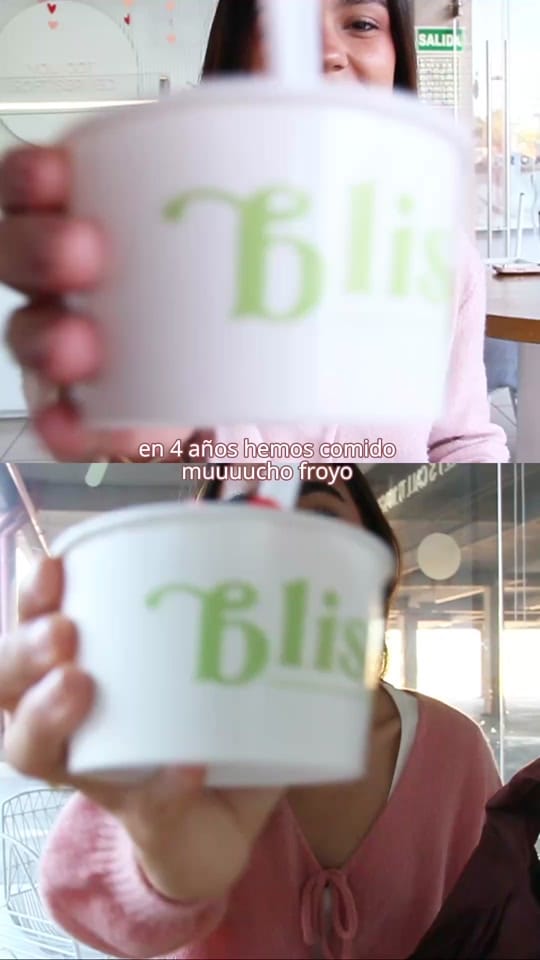 Post 7 by Bliss Frozen Yogurt on TikTok (video)