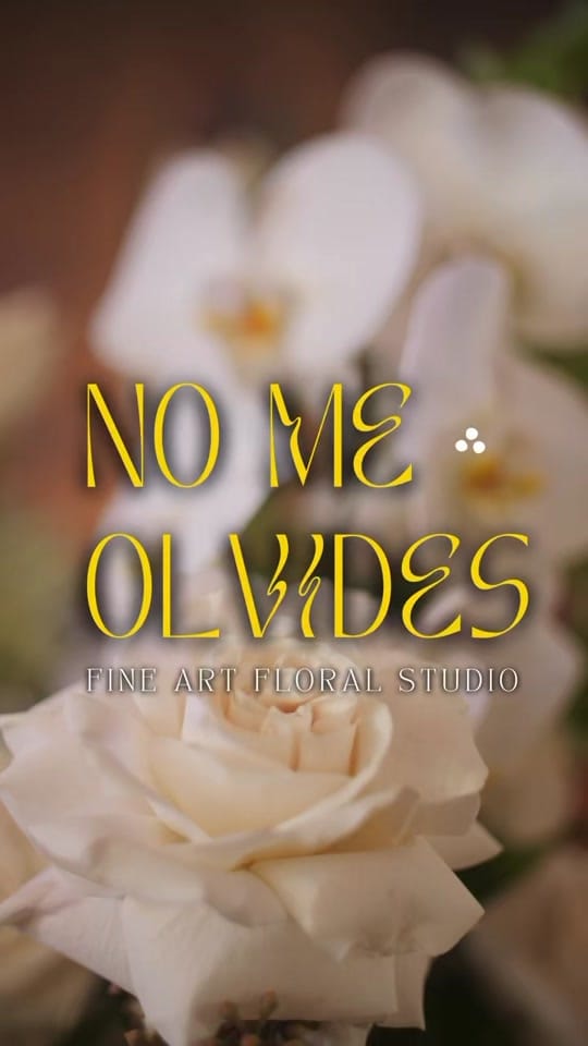 Post 2 by NoMe | Artista Floral y Textil on TikTok (video)