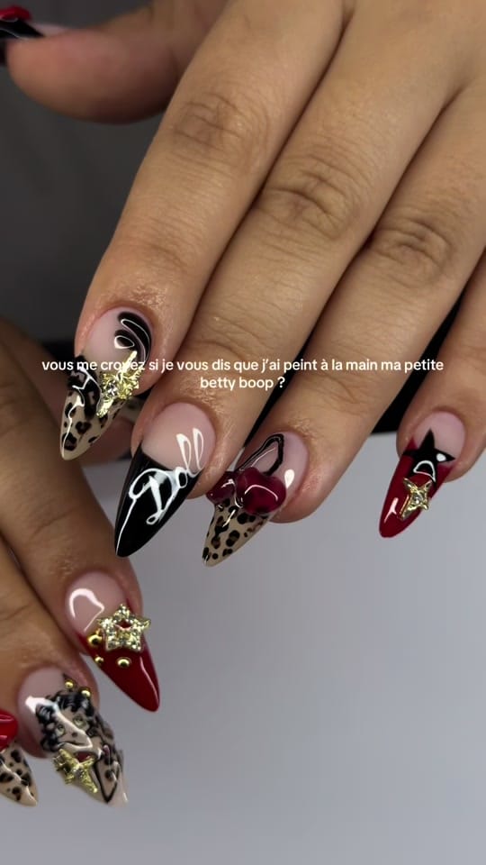 Post 2 by gemsh0ely mtl nails on TikTok (video)