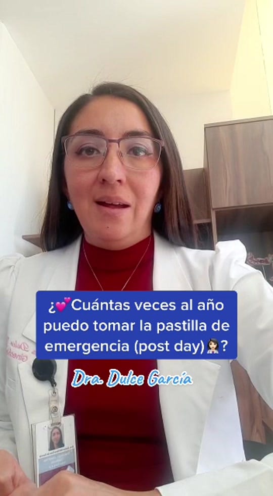 Post 10 by Dra. Dulce García/ Ginecóloga on TikTok (video)