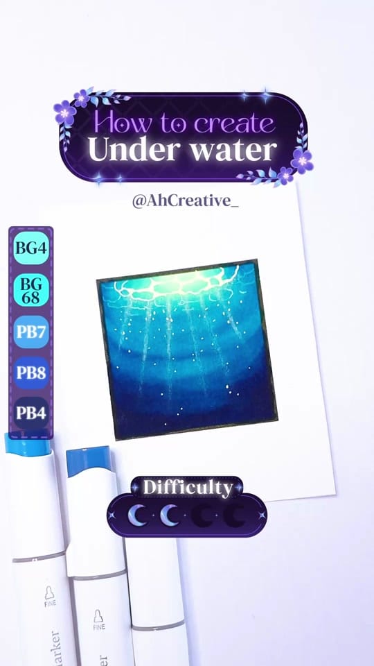 Post 9 by Asmâa 🍂 Art Tutorials on TikTok (video)