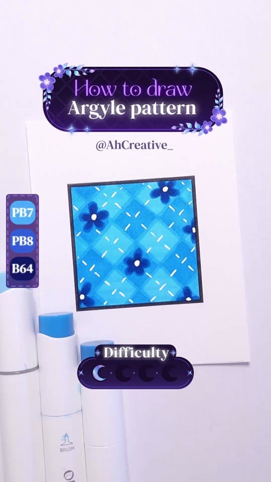 Post 3 by Asmâa 🍂 Art Tutorials on TikTok (video)