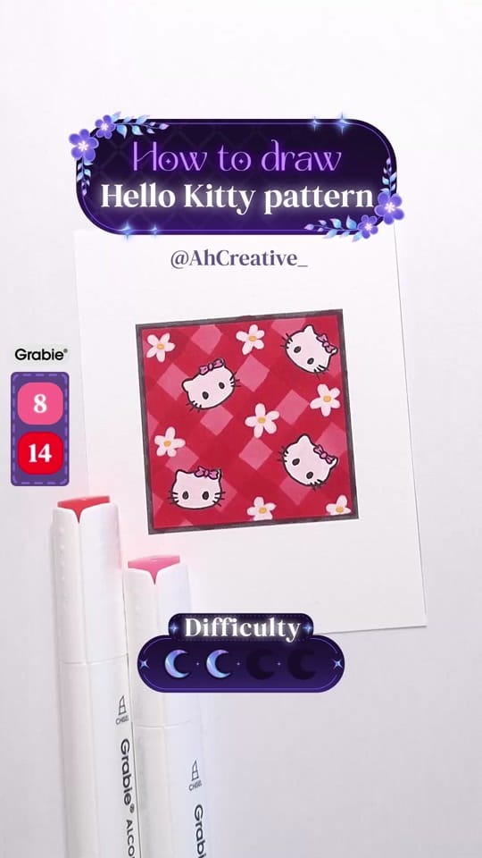 Post 4 by Asmâa 🍂 Art Tutorials on TikTok (video)