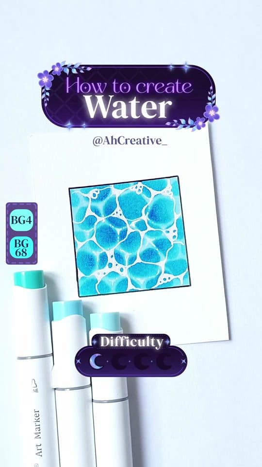 Post 10 by Asmâa 🍂 Art Tutorials on TikTok (video)