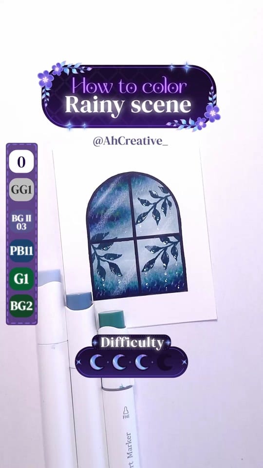 Post 2 by Asmâa 🍂 Art Tutorials on TikTok (video)