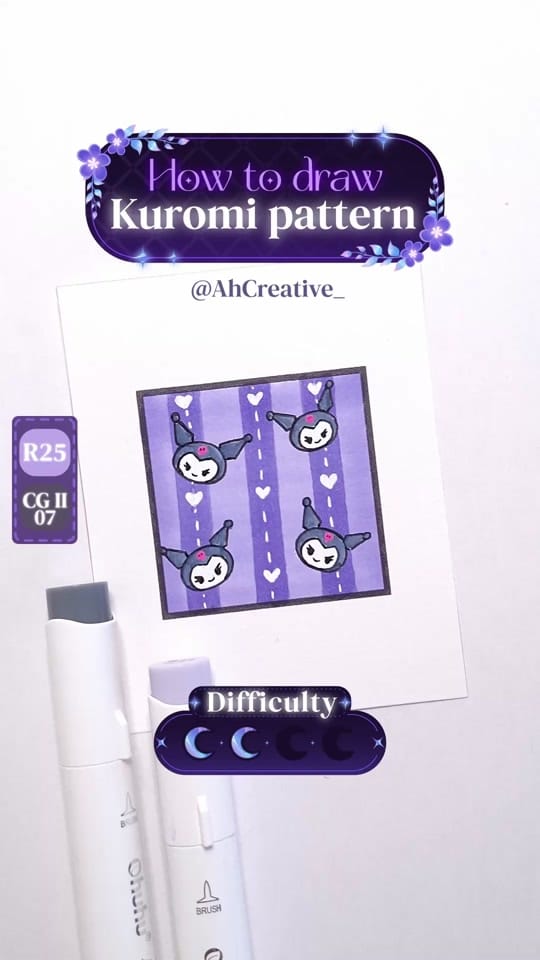 Post 5 by Asmâa 🍂 Art Tutorials on TikTok (video)