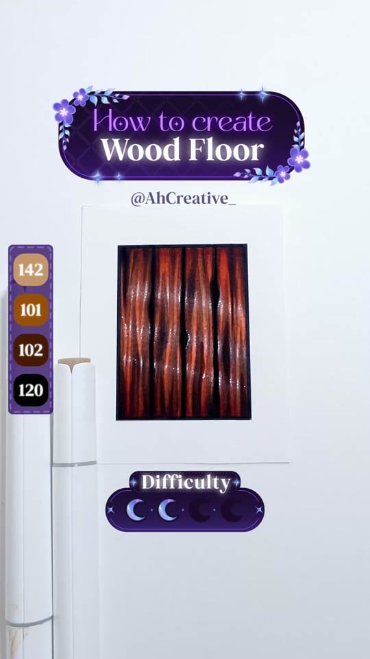 Post 1 by Asmâa 🍂 Art Tutorials on TikTok (video)