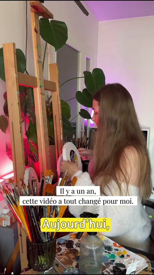 Post 1 by Lucie.peint on TikTok (video)