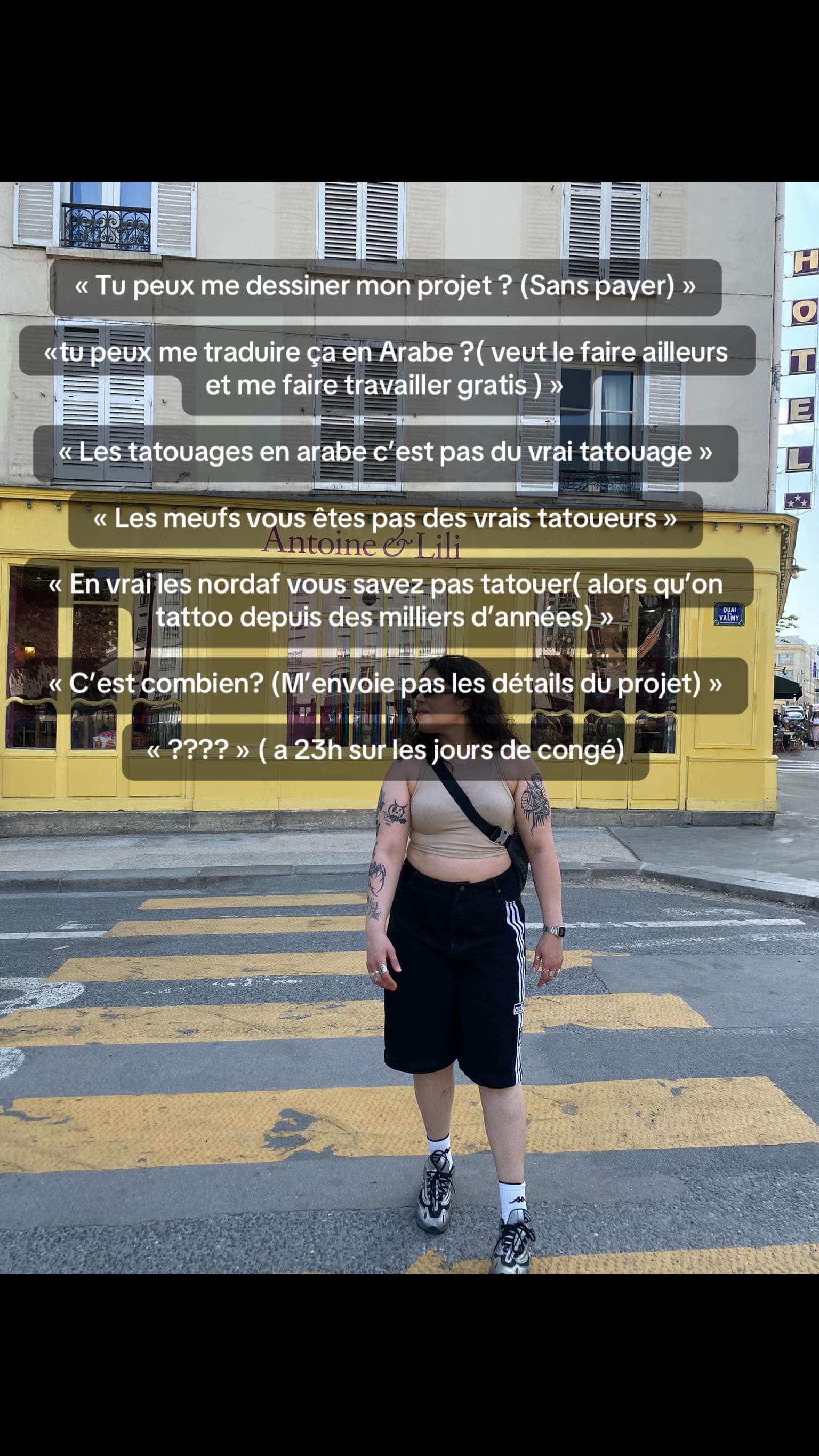 Post 2 by Tendre Rancune Tattoo Lyon on TikTok (video)