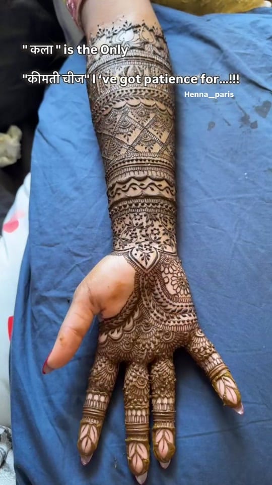 Post 1 by Henna paris ( Atiyah 🇮🇳 ) on TikTok (video)