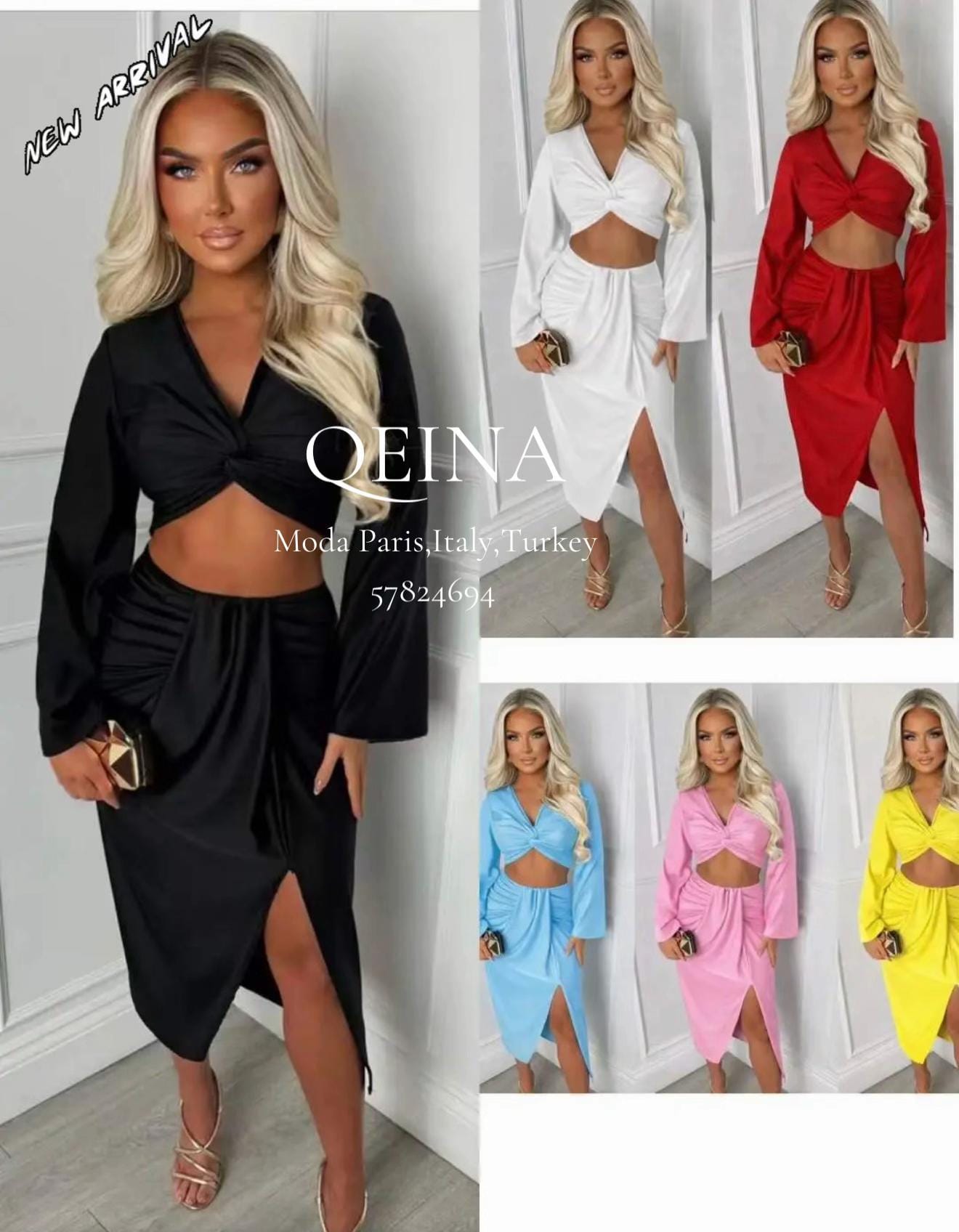 Post 9 by QEINA Moda Paris,Italy,Turkey on TikTok (video)
