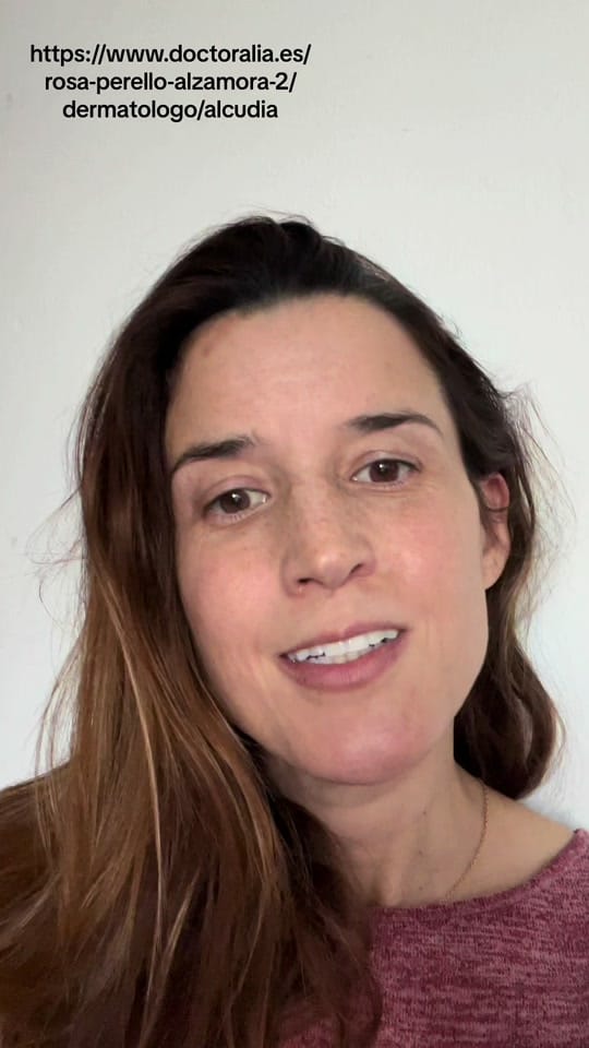 Post 8 by Dra Rosa Perello. Dermatóloga on TikTok (video)