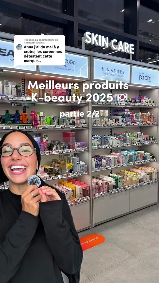 Post 8 by SKINOREA • skincare coréenne on TikTok (video)