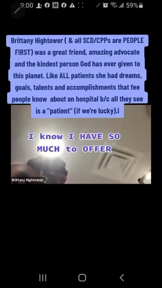 Post 5 by Escaping Sickle Cell Hell on TikTok (video)