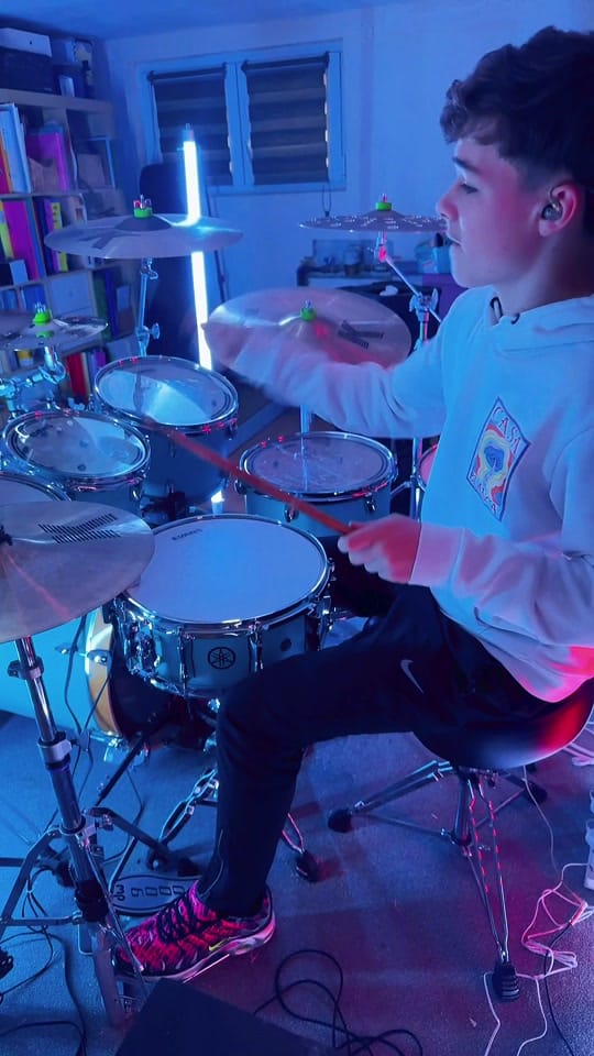 Post 5 by Liam.W Drums on TikTok (video)
