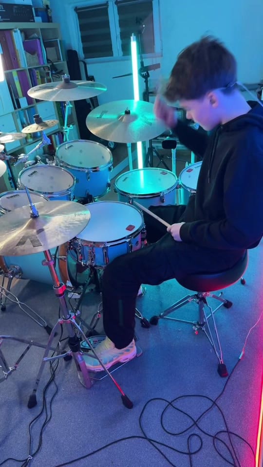 Post 10 by Liam.W Drums on TikTok (video)