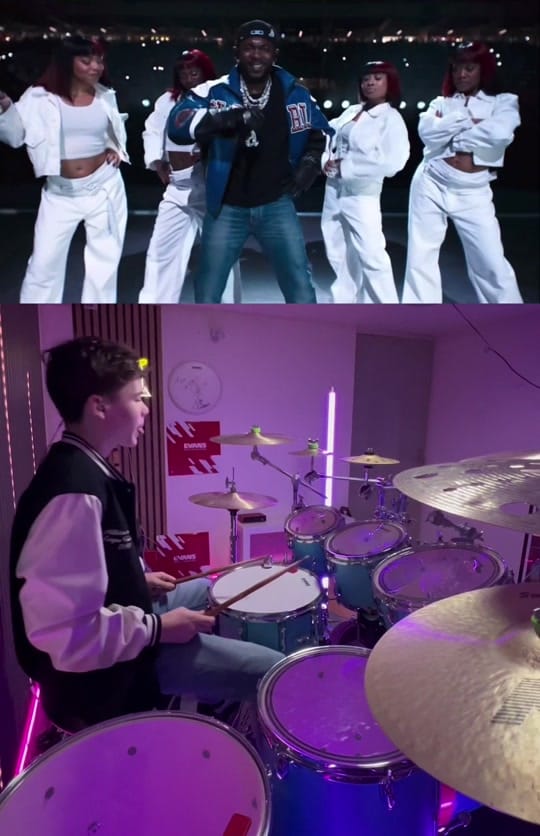 Post 7 by Liam.W Drums on TikTok (video)