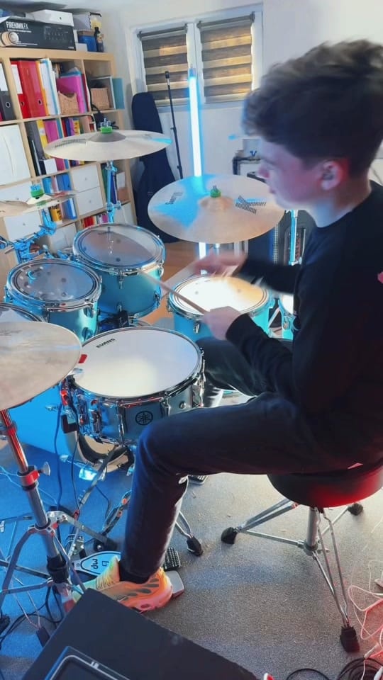 Post 6 by Liam.W Drums on TikTok (video)