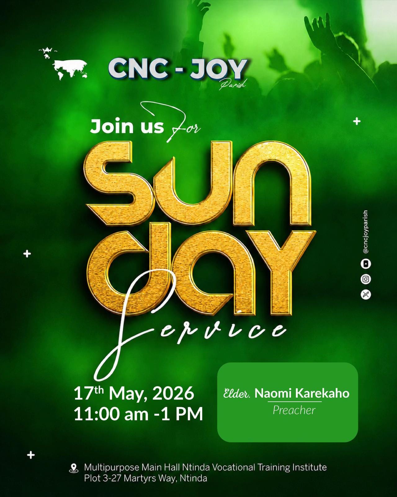 Post 2 by Covenant Nations Church on TikTok (video)