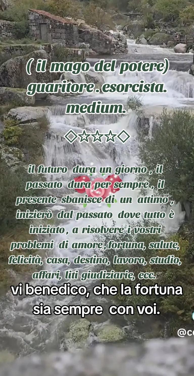Post 3 by IL MAGO DEL POTERE on TikTok (video)