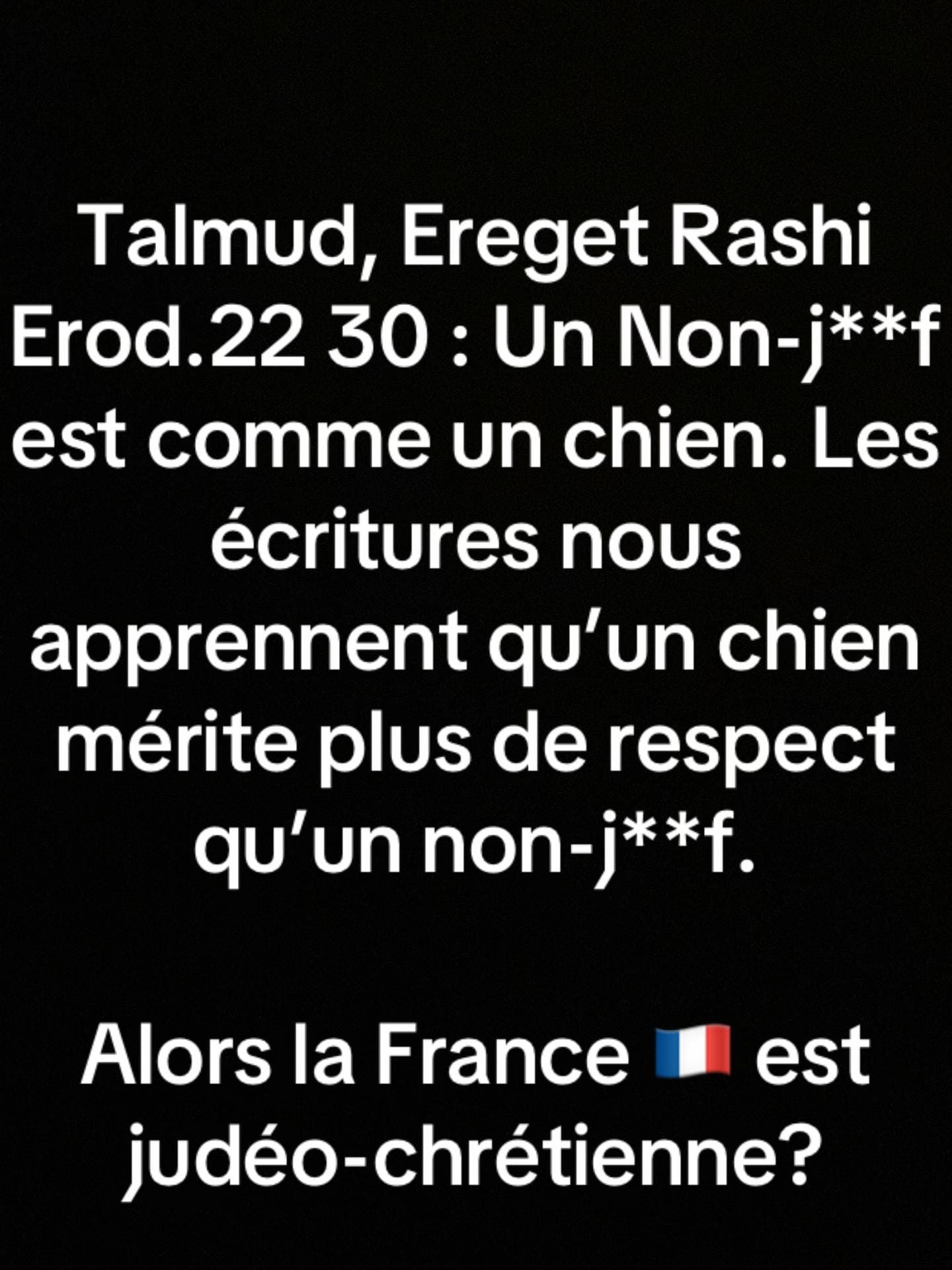 Post 7 by Le Talmudisme pour les nuls on TikTok (video)