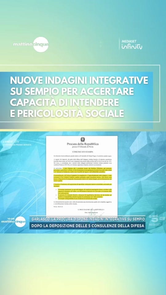Post 3 by Mattino5 on TikTok (video)