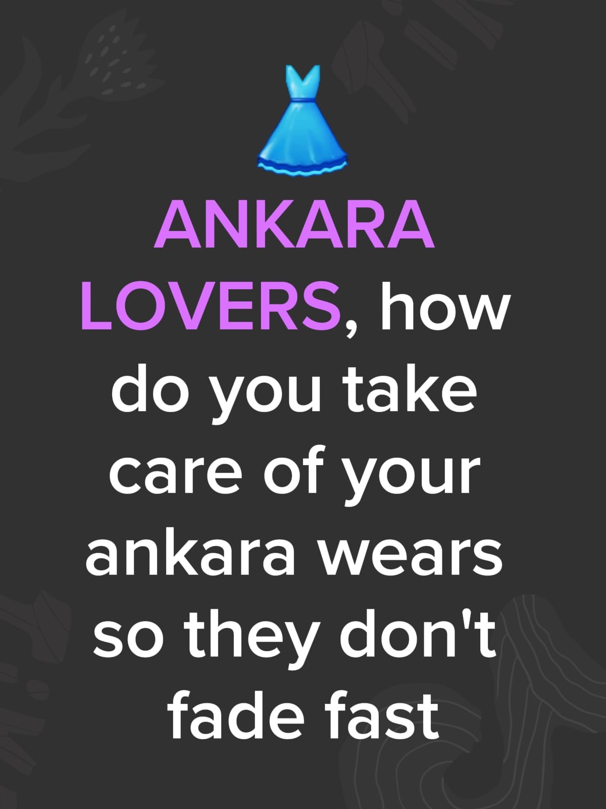 Post 1 by Ankara Fashion Styles on TikTok (video)