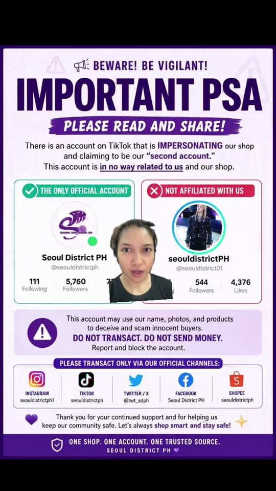 Post 10 by Seoul District PH on TikTok (video)