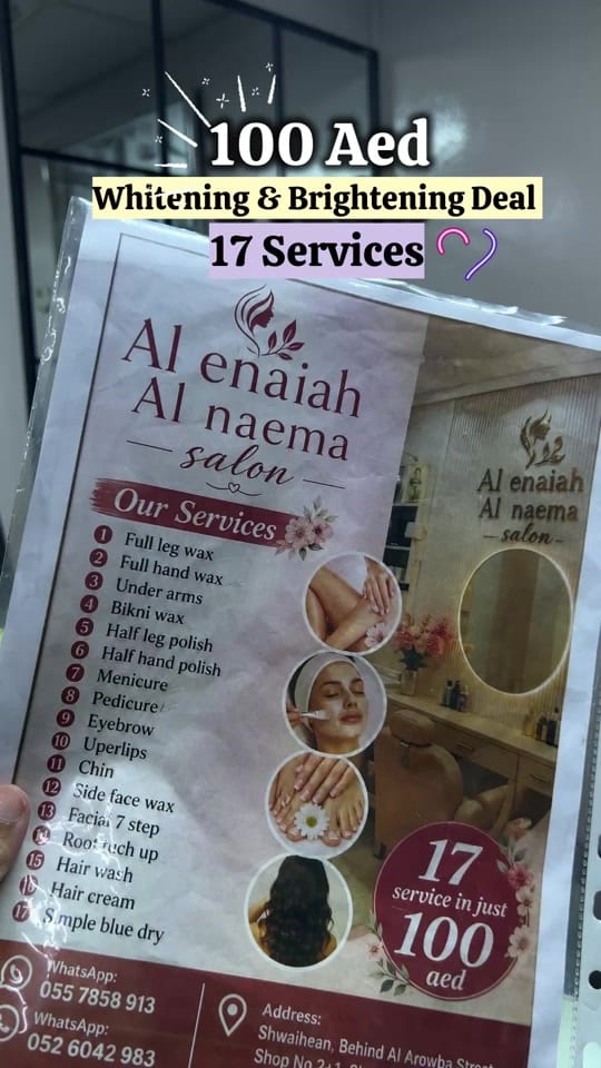 Post 5 by Al Enaiah Al Naema Saloon💅🏻 on TikTok (video)