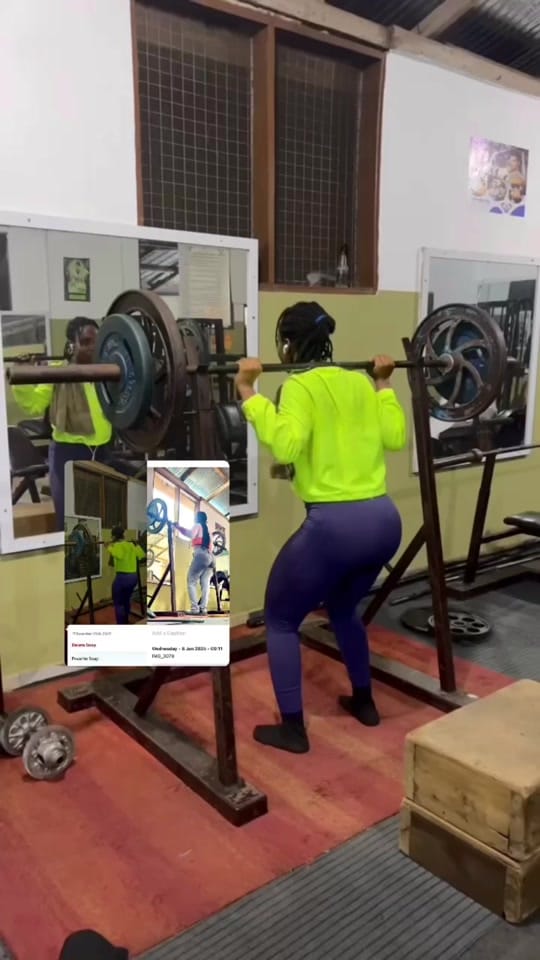 Post 10 by Yaa Asantewaa || Fitness || on TikTok (video)