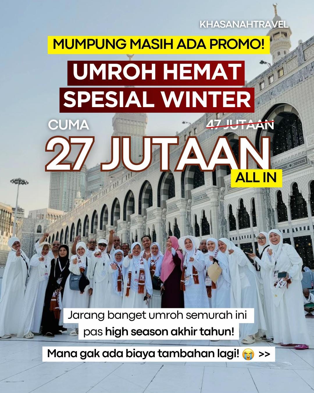 Post 1 by UMROH MURAH on TikTok (video)