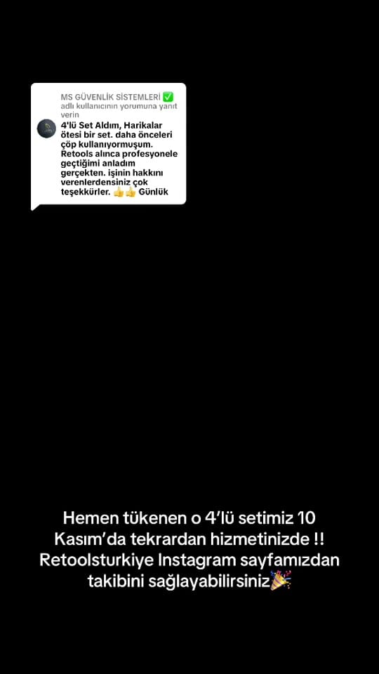 Post 9 by Retools Türkiye on TikTok (video)