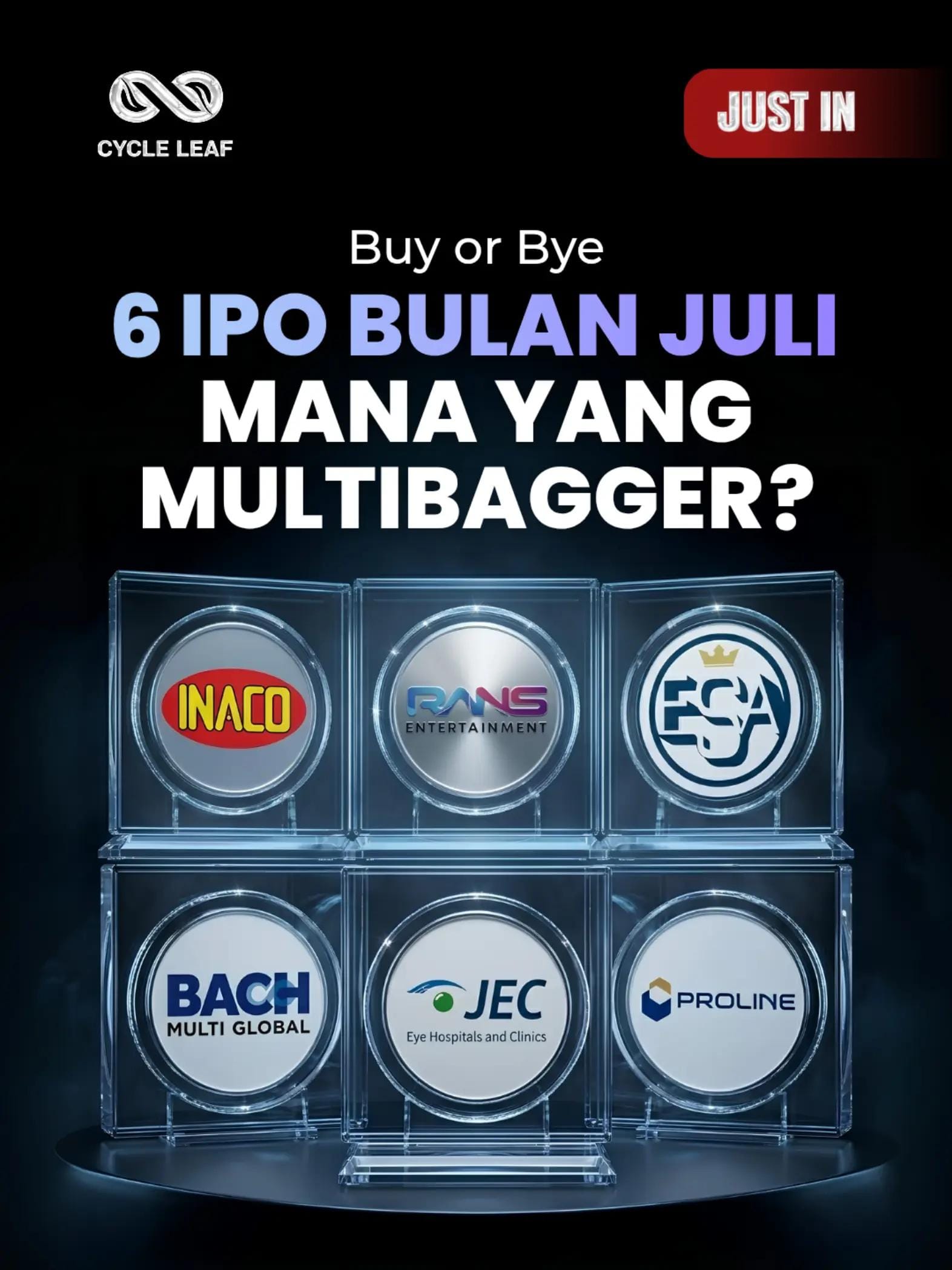 Post 1 by CYCLE LEAF | Saham & Komoditas on TikTok (video)