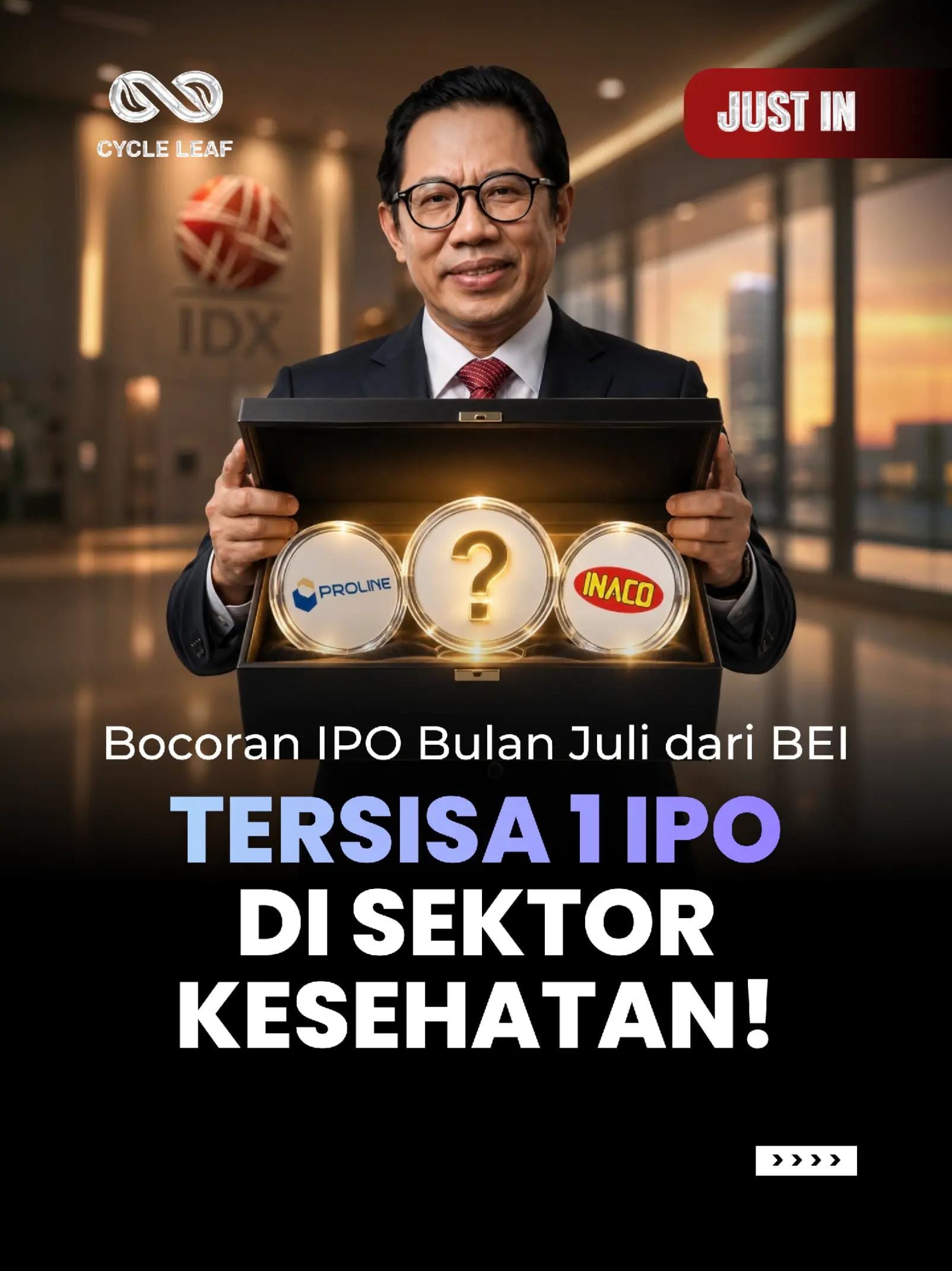 Post 8 by CYCLE LEAF | Saham & Komoditas on TikTok (video)